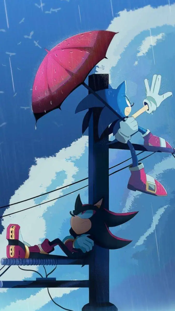 ai character: sonadow  background