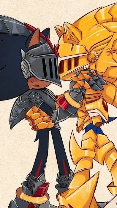 ai character: Caballeros sonadow background