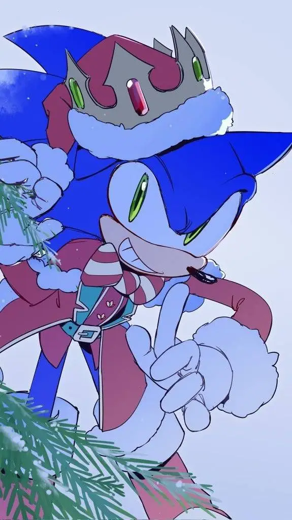 ai character: sonic  background