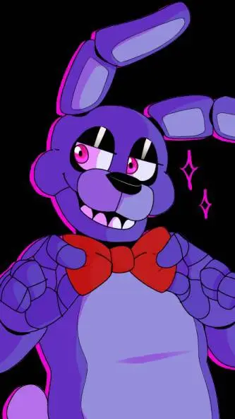 ai character: Bonnie fnaf  background