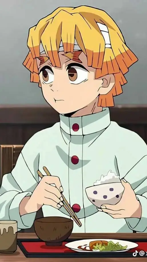 ai character: zenitsu  background