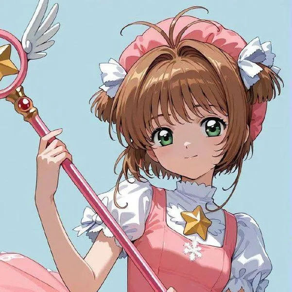 chat with ai character: sakura card top 