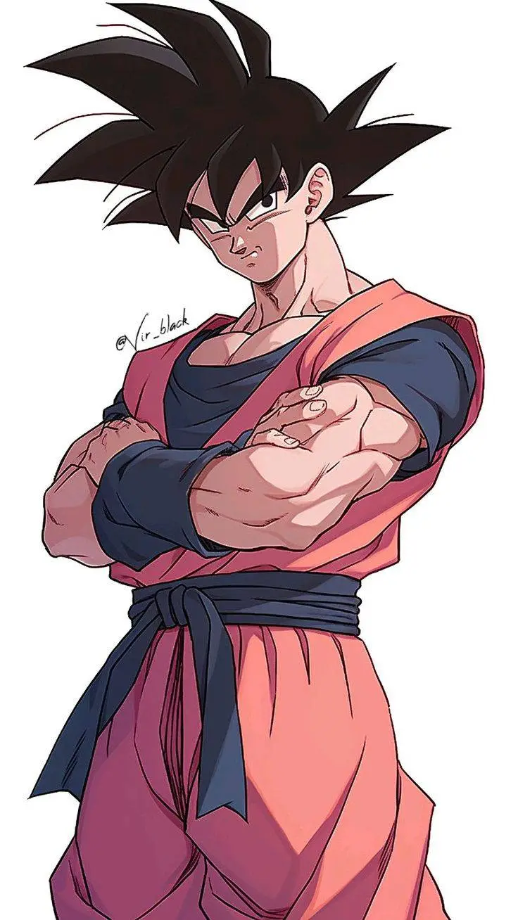 ai character: Goku  background