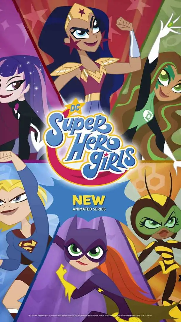 ai character: super heros girls background