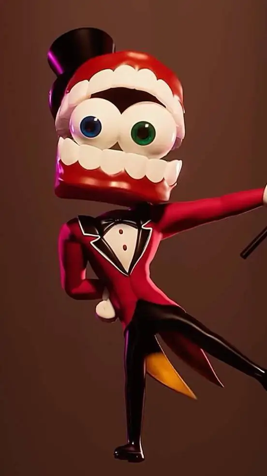 ai character: digital circus  background
