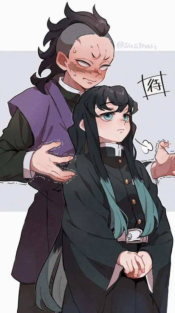 ai character: Tokito x genya  background