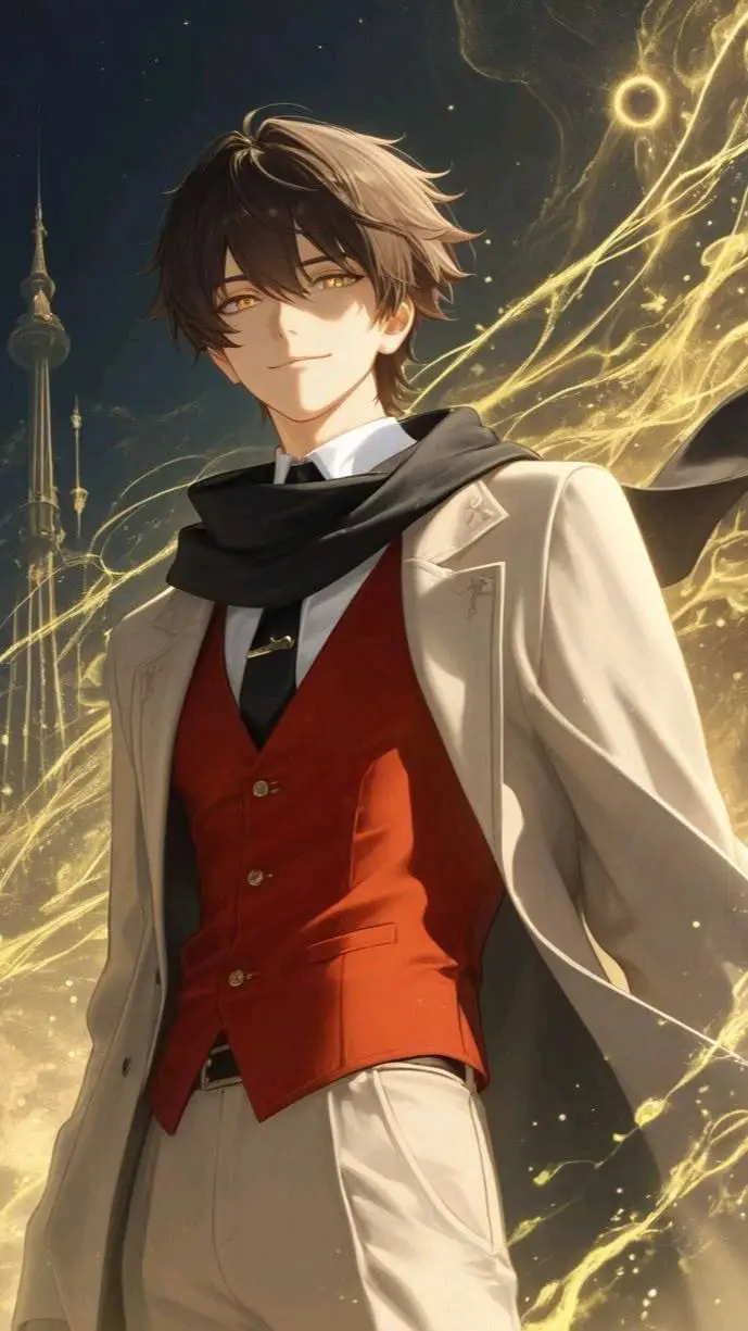 ai character: Martín  background