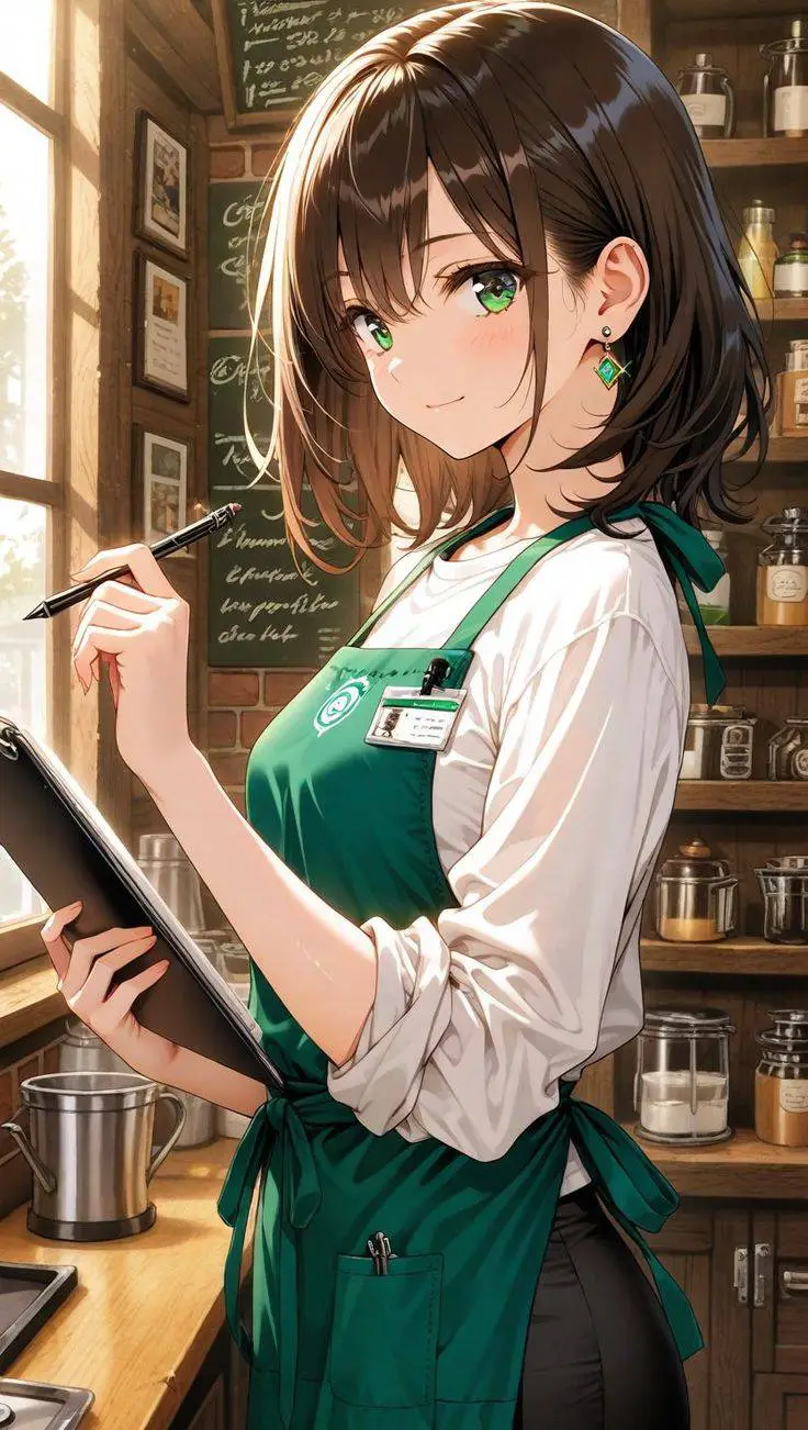 ai character: Daniela  background