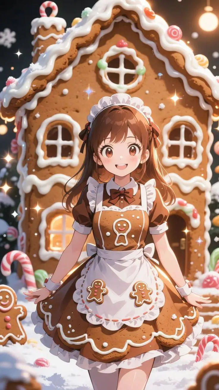 ai character: Casa de dulces  background