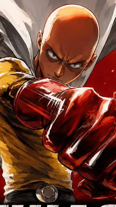 ai character: Saitama  background