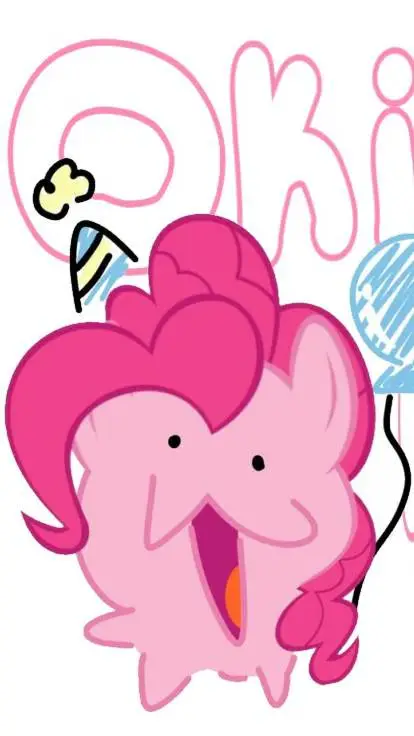 ai character: pinkie pie  background
