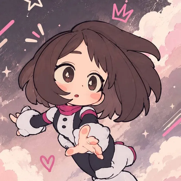 chat with ai character: ochaco 