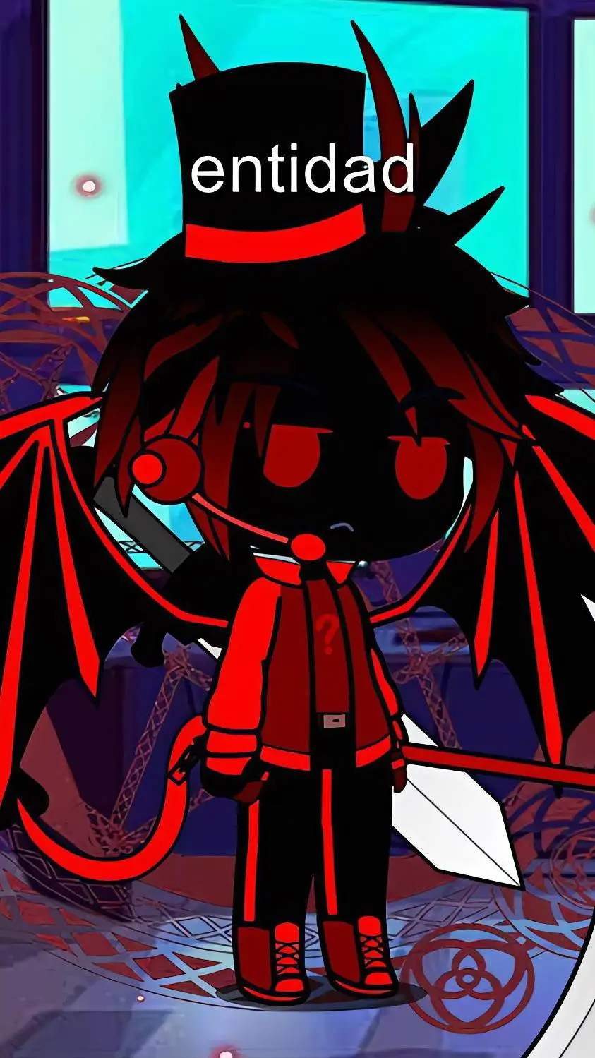 ai character: Entidad (Gacha) background