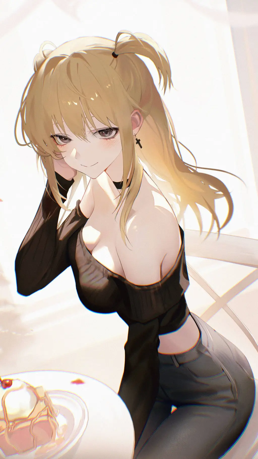 ai character: Amane Misa background