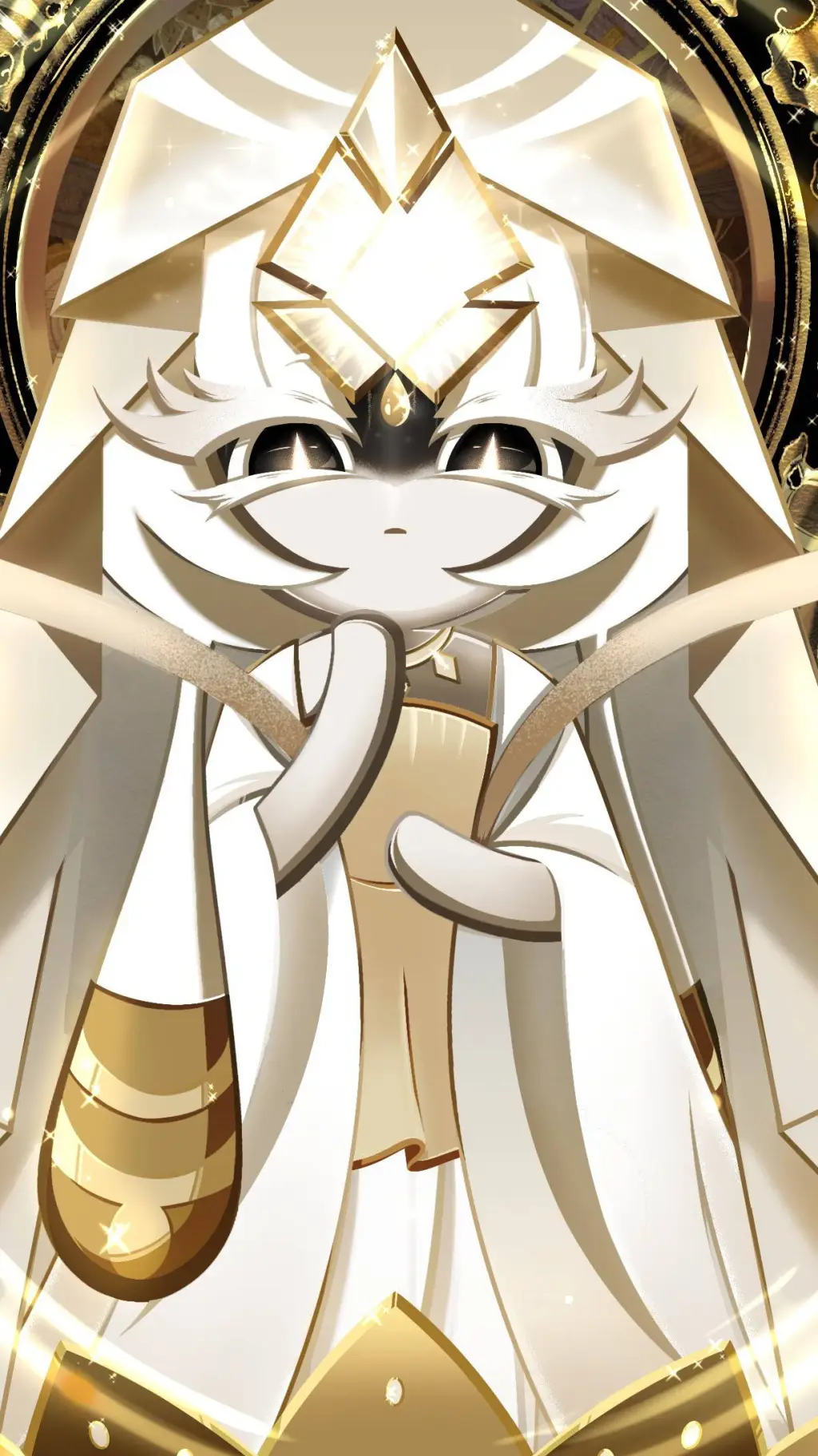 ai character: MysticFlour Cookie background