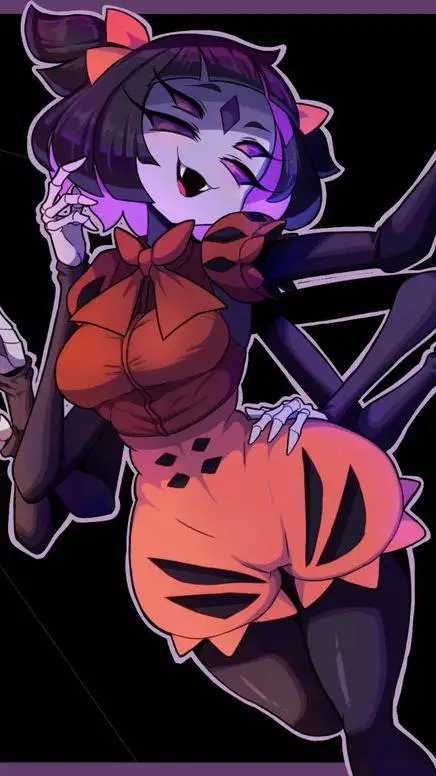 ai character: Muffet  background