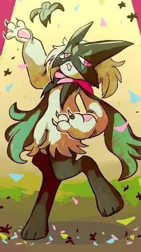 ai character: Meowscarada background