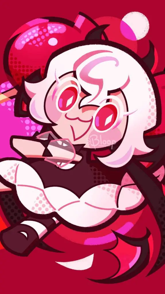 ai character: Candy Apple Cookie background