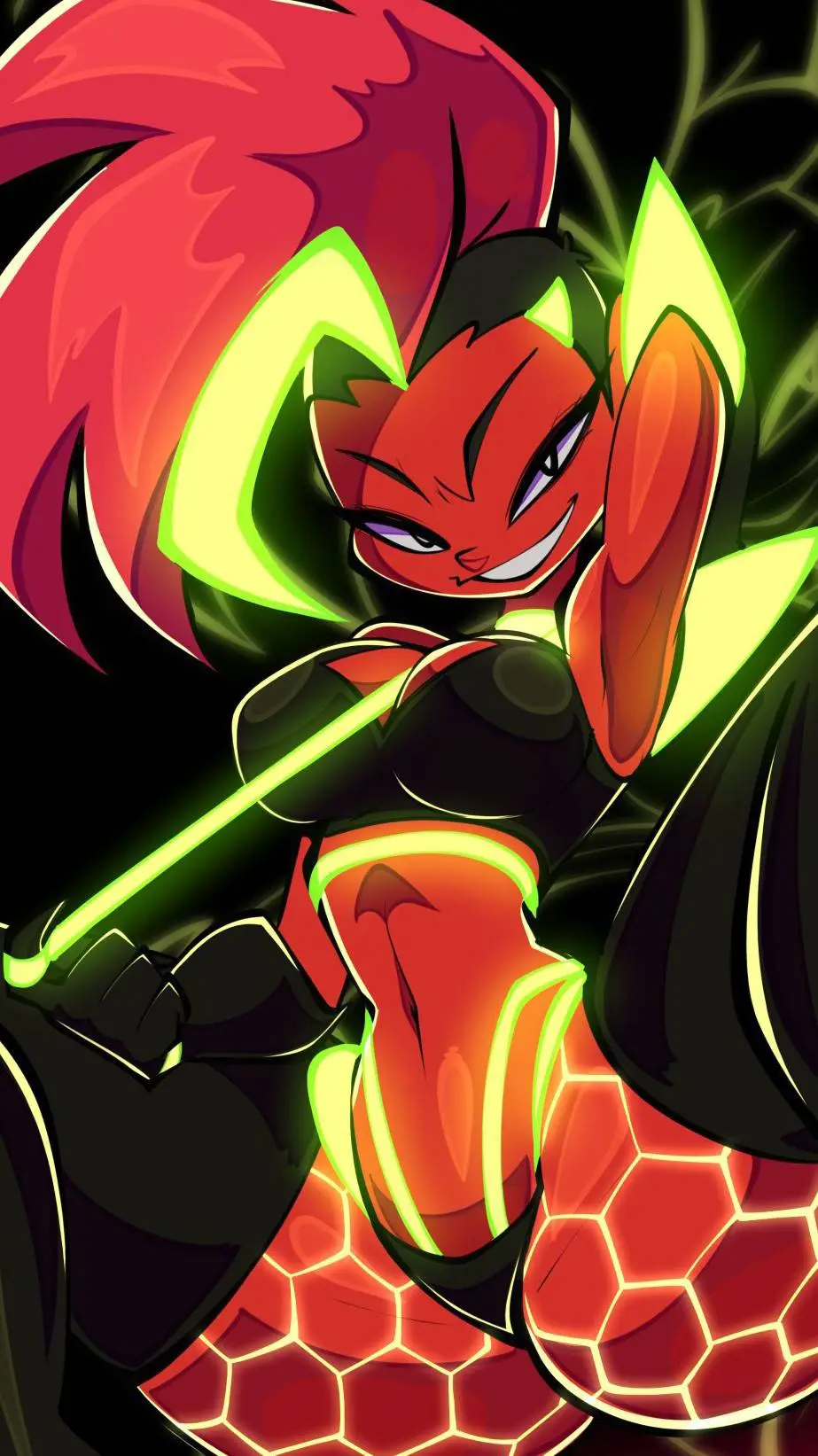 ai character: Moika background