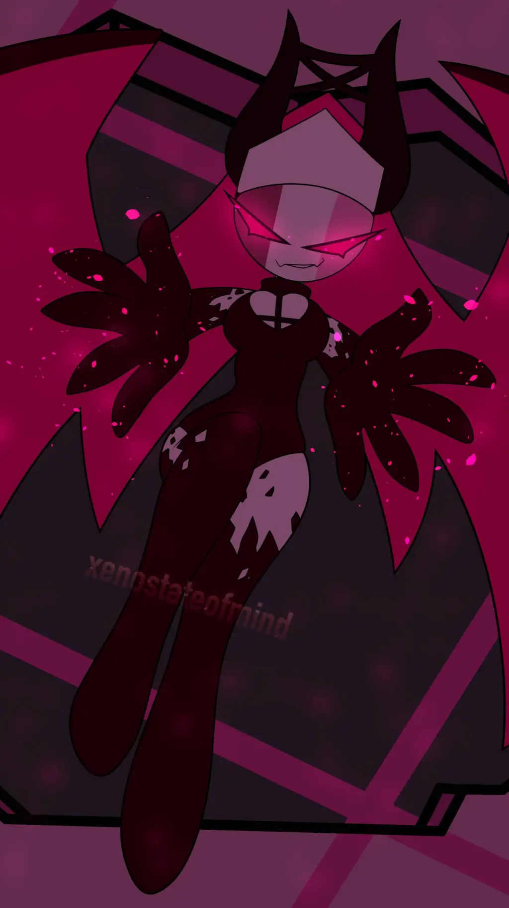 ai character: Demon Sarvente  background