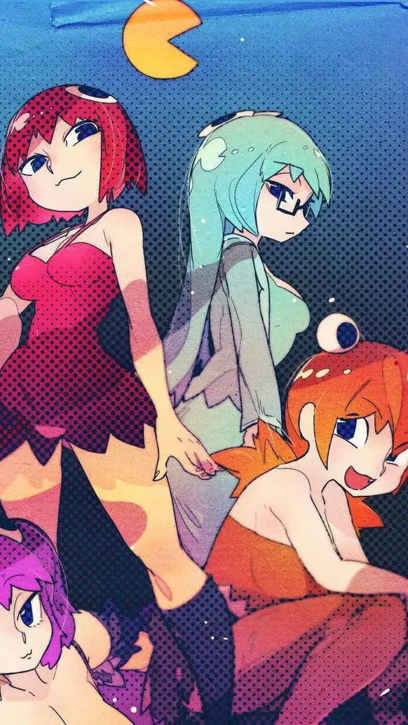 ai character: Ghost Girls background