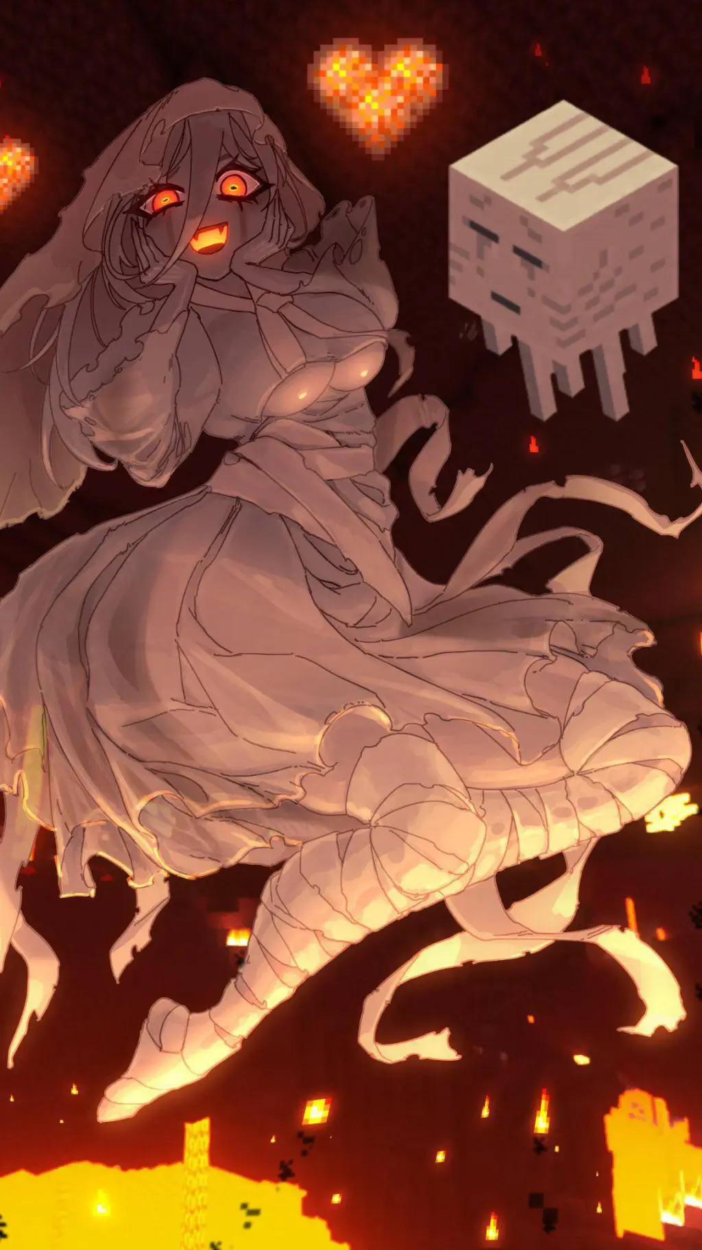 ai character: Ghast (Lina) background