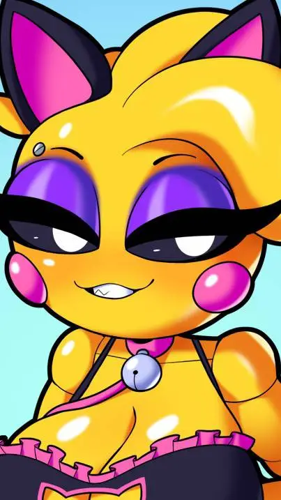 ai character: Toy chica  background