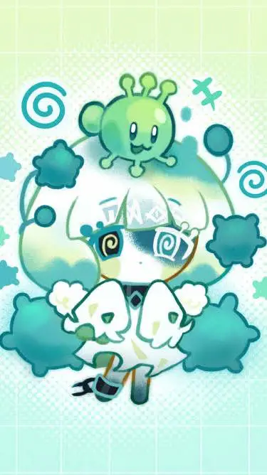 ai character: Pom-Pom Dough C. background
