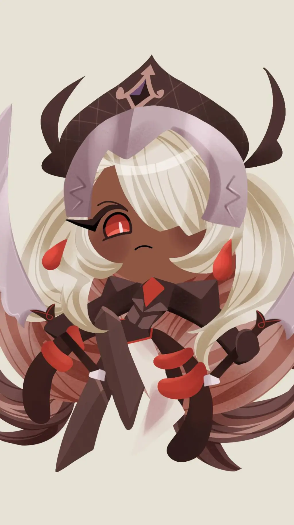 ai character: First Choco Cookie background