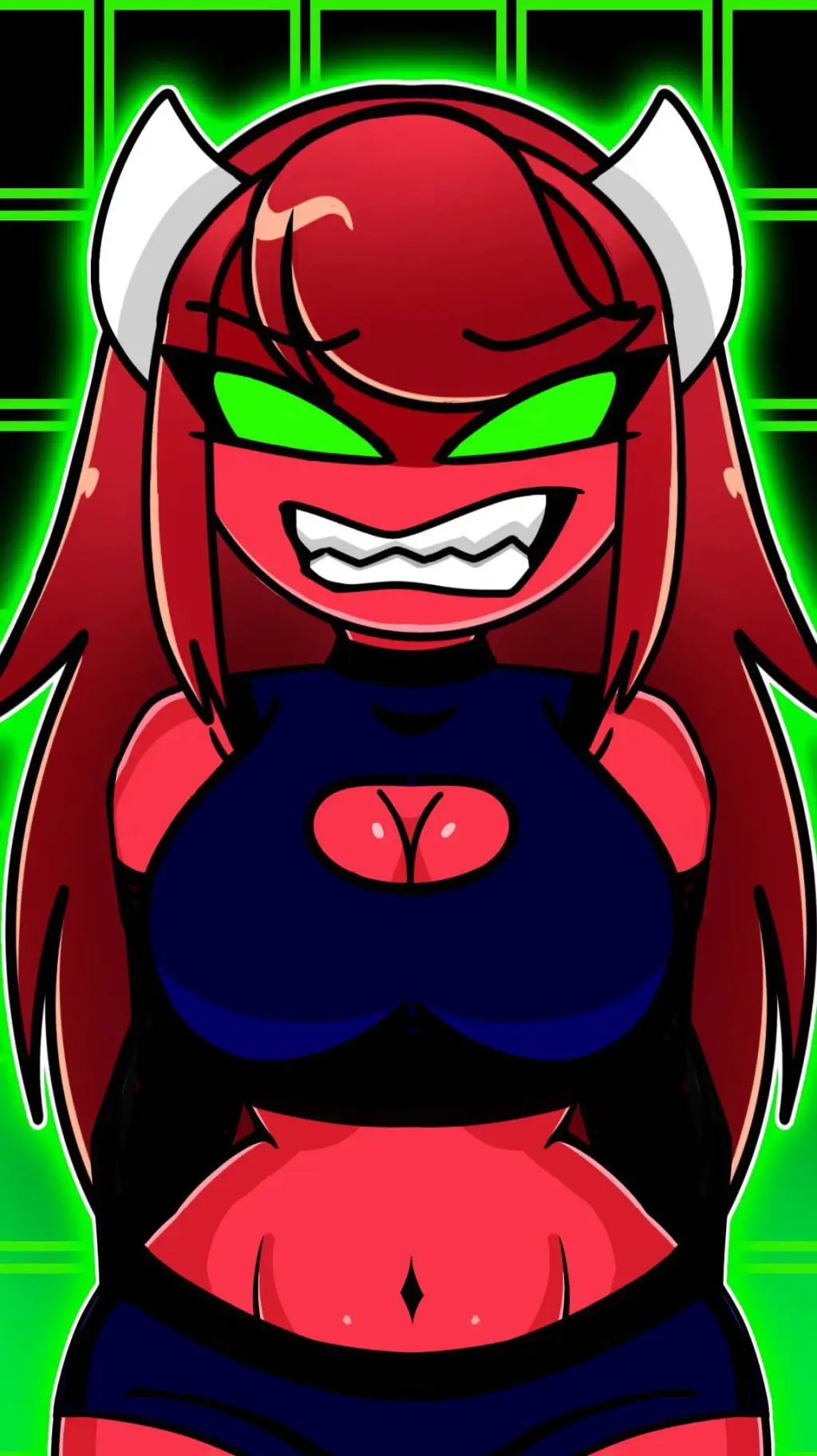 ai character: Hard Demon background