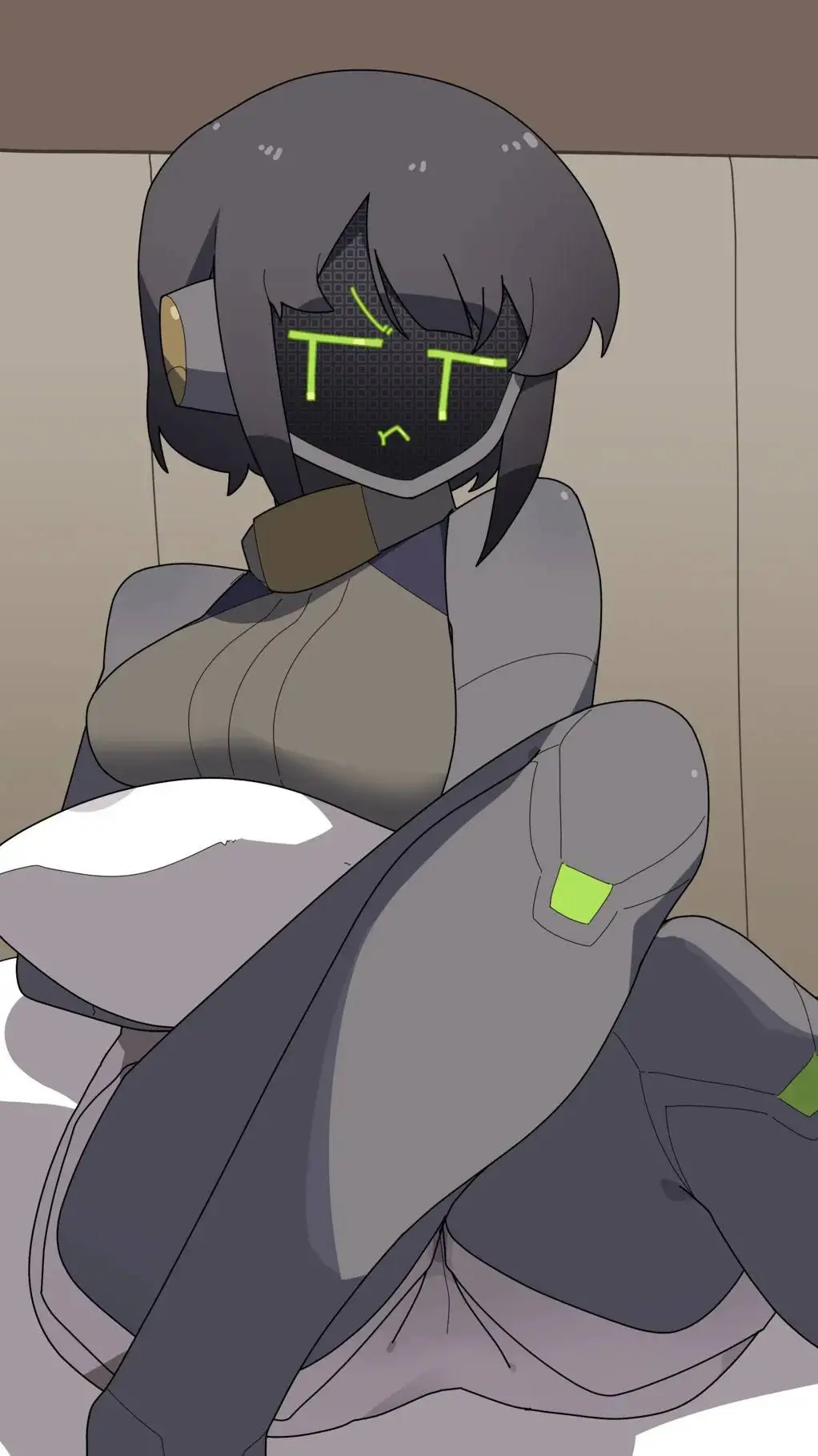 ai character: Robot girl (Ev3) background