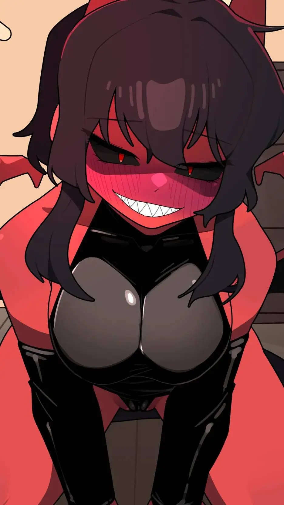 ai character: Demon Girl background