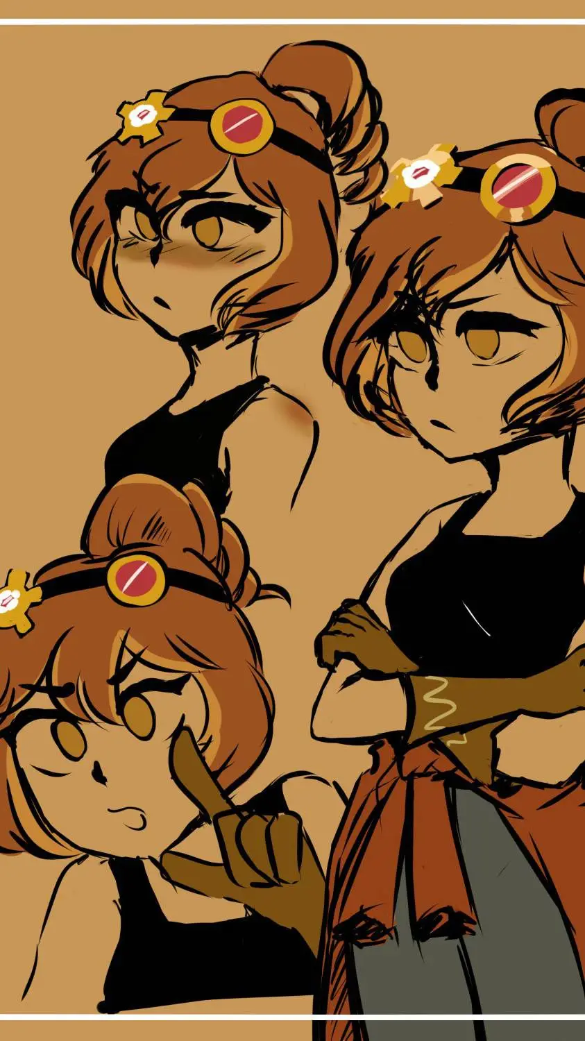 ai character: Croissant Cookie background