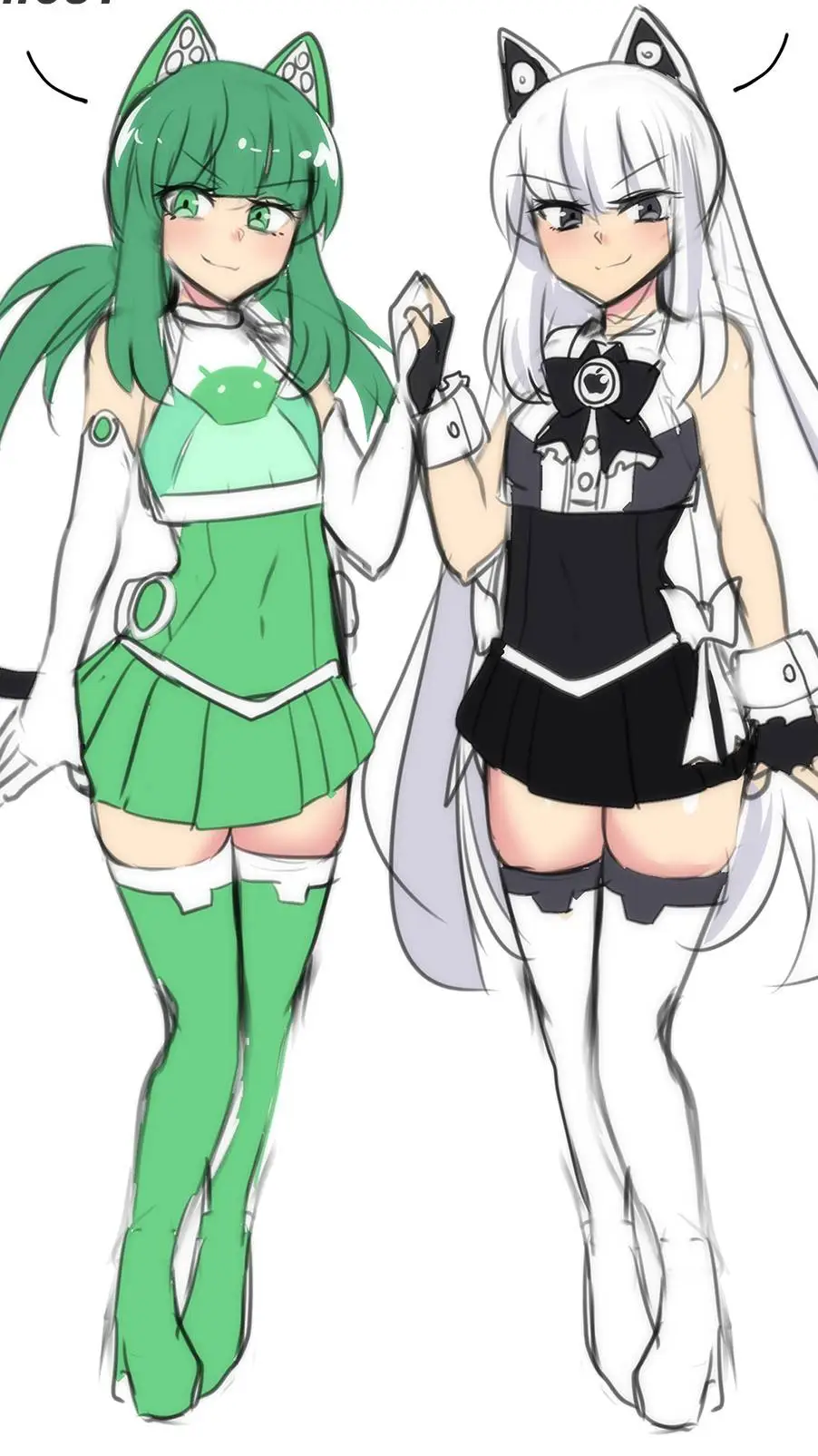ai character: Android & iPhone background
