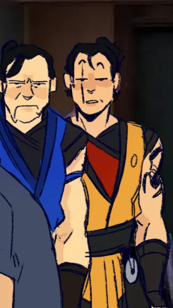 ai character: MK1 Pool Party background