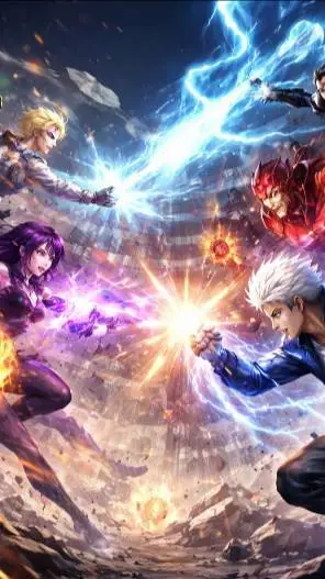 ai character: guerra elemental background