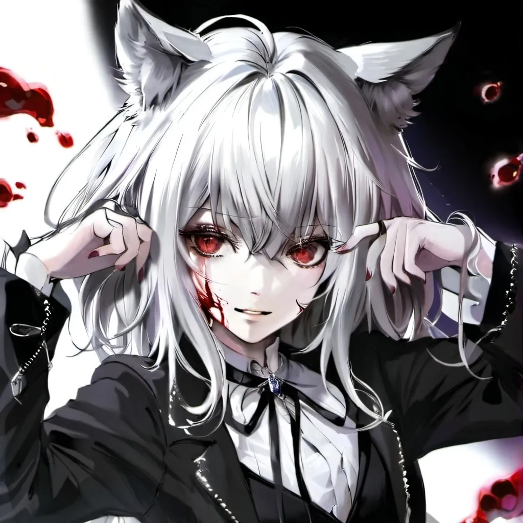 chat with ai character: cazador y loba