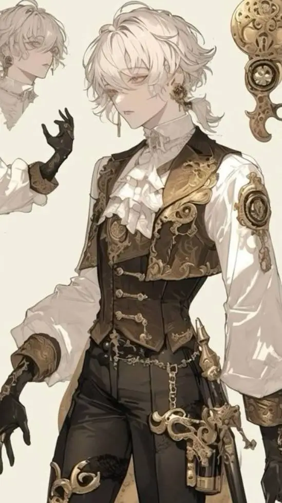 ai character: Florain  background