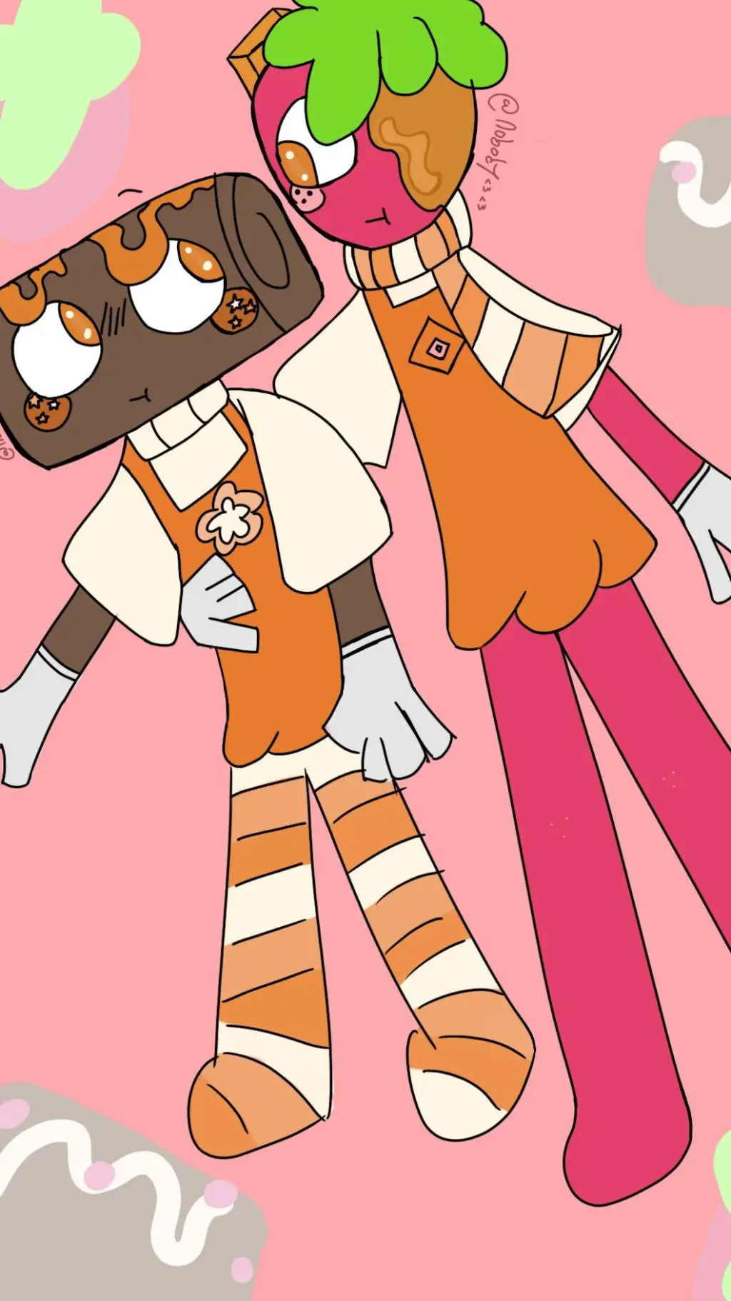 ai character: DW NEW TOON background