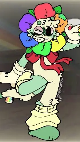 ai character: Dandy  background