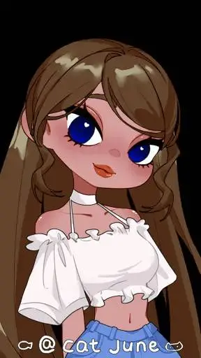 ai character: rosey and game 2 background