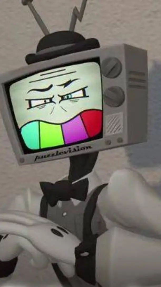 ai character: MR PUZZLES  background