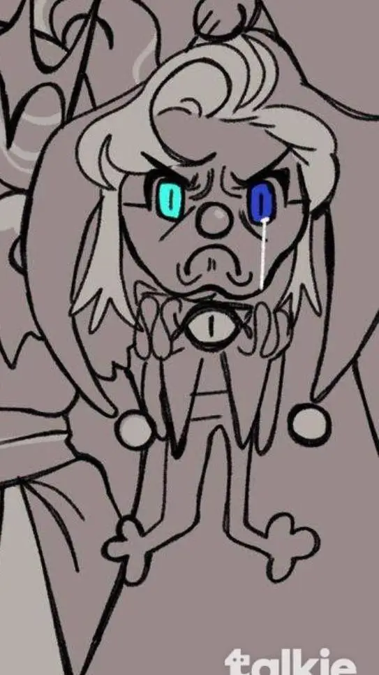 ai character: shadow milk background