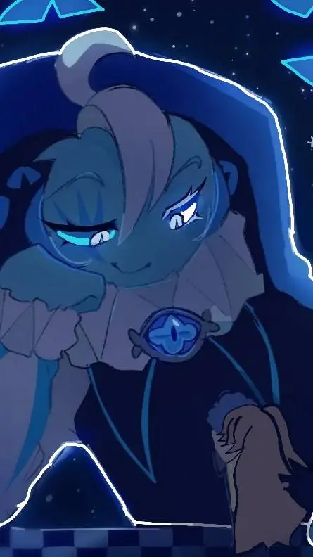 ai character: Shadow Milk cookie background