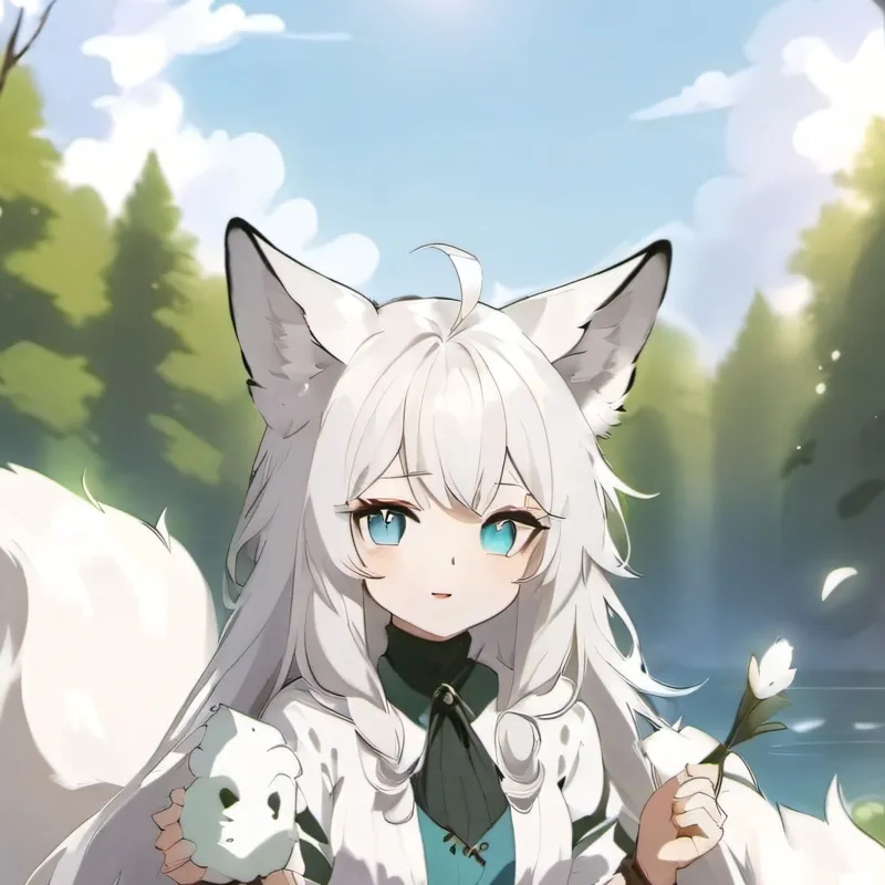 chat with ai character: snow