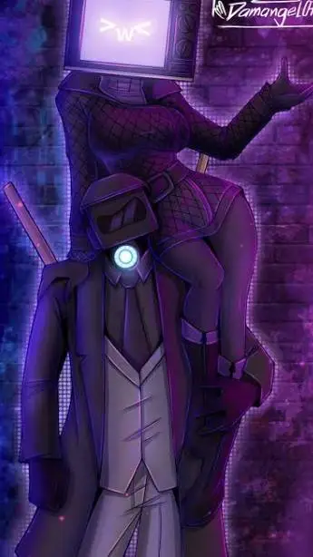 ai character: TvWoman y su Amigo background