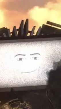 ai character: Titan tv man  background