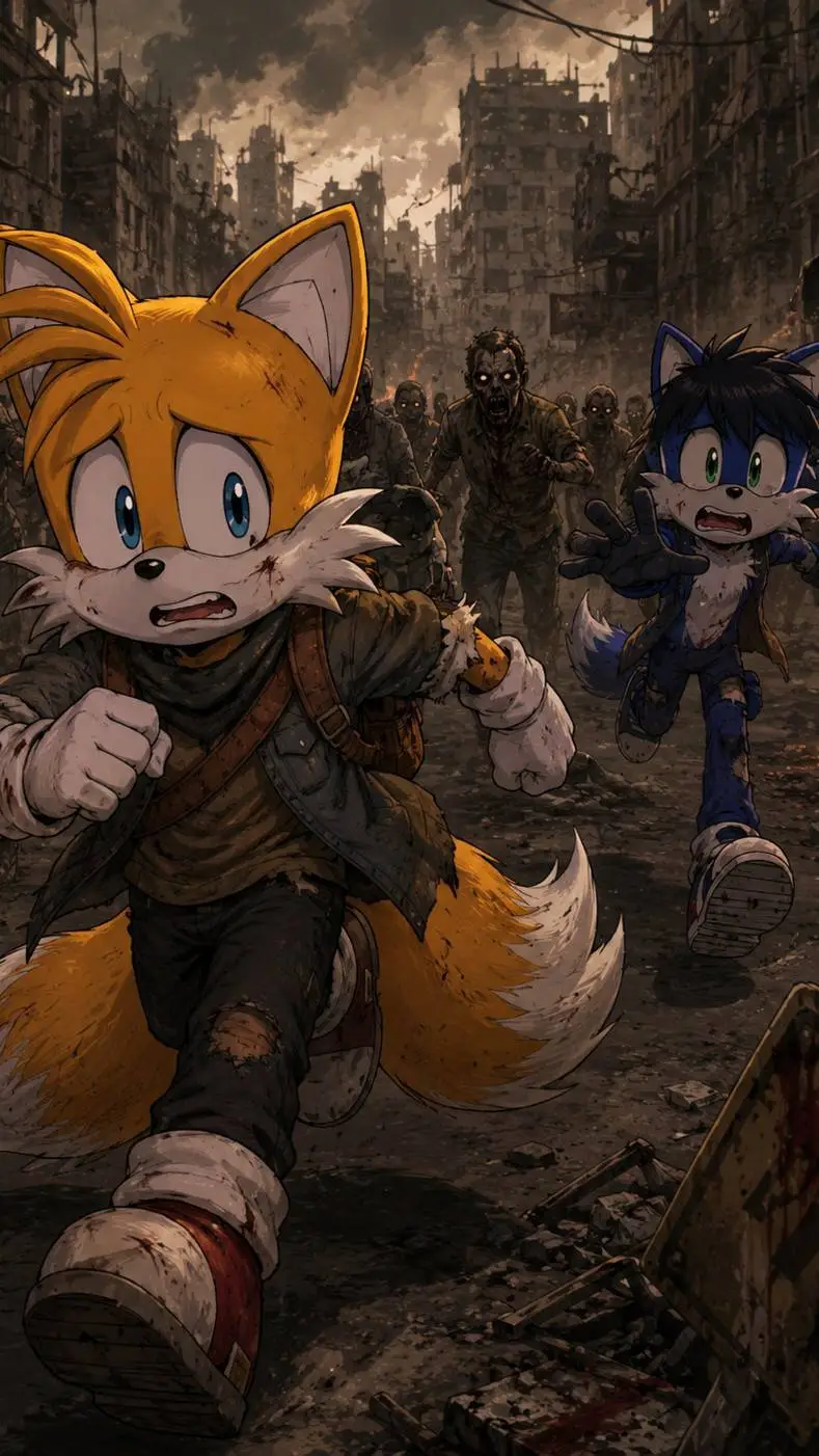 ai character: miles tails prower background