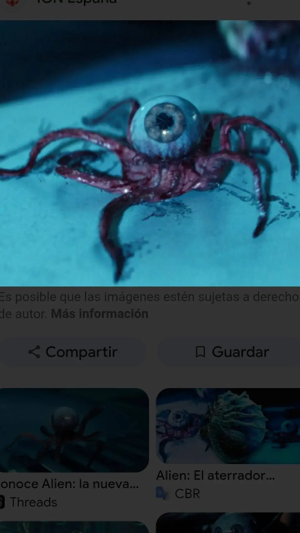 ai character: el ojo horrible background