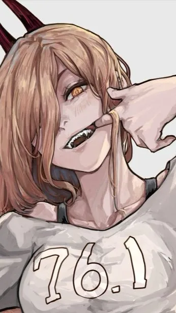 ai character: Chainsaw man x mha background